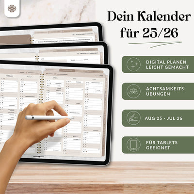 Digitaler Lehrerkalender - PDF mit Hyperlinks